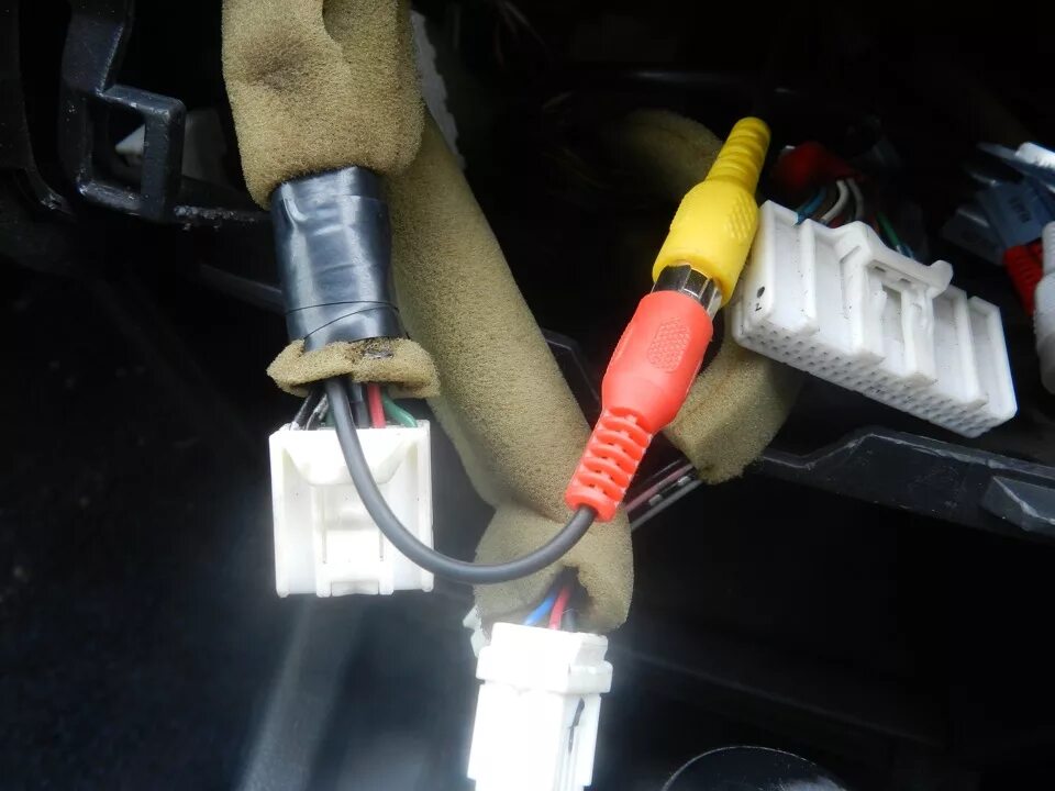 Ниссан х трейл подключение камеры заднего хода штатная камера заднего вида - Nissan Wingroad (Y12), 1,8 л, 2007 года электроник