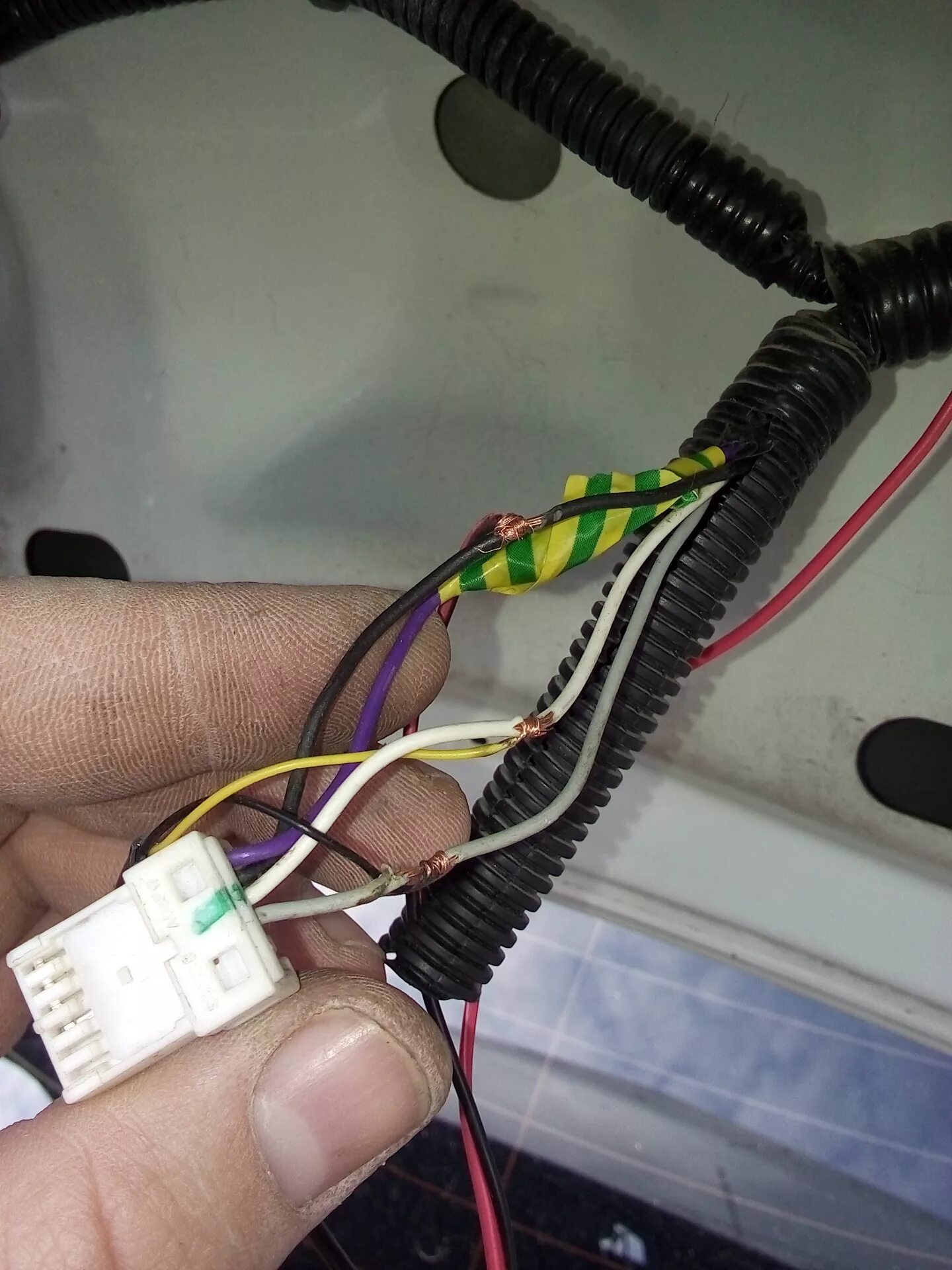 Ниссан х трейл подключение камеры заднего хода Камера заднего вида хода Nissan Primera p12 - Nissan Primera (P12), 2 л, 2002 го