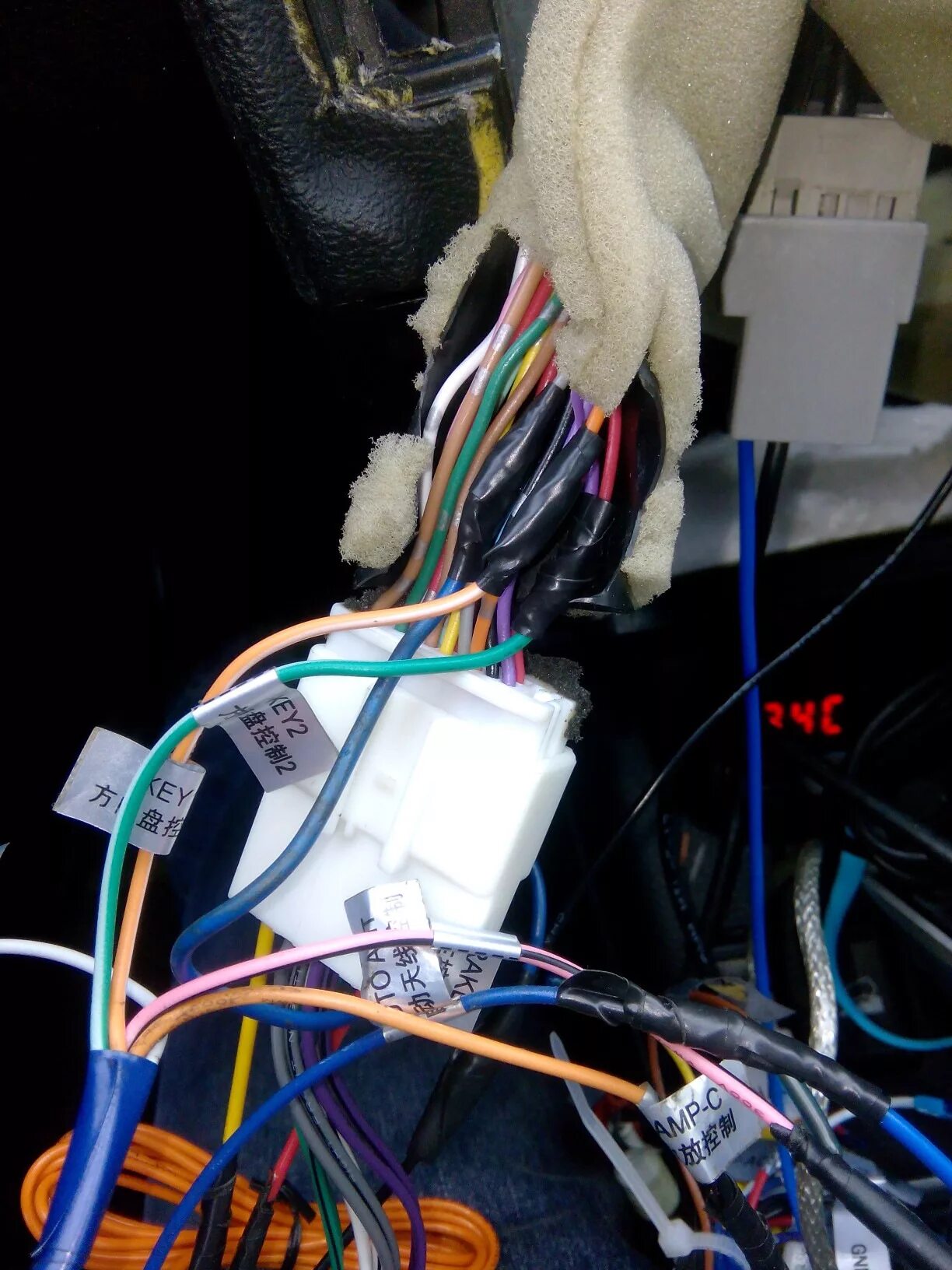 Ниссан х трейл подключение сигнализации Подключил магнитолу к рулю - Nissan X-Trail II (t31), 2 л, 2010 года автозвук DR