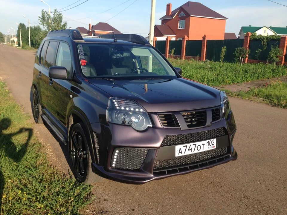 Ниссан х трейл т31 2.5 фото Финал переднего бампера) - Nissan X-Trail II (t31), 2 л, 2012 года тюнинг DRIVE2