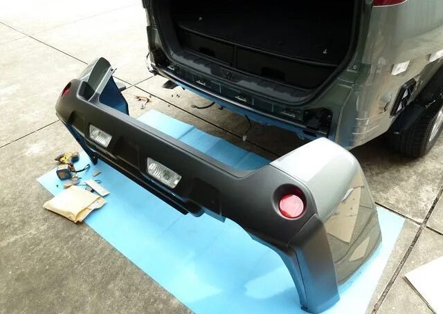 Ниссан х трейл т31 2.5 фото бампера Снятие заднего бампера nissan x trail t31 LkbAuto.ru