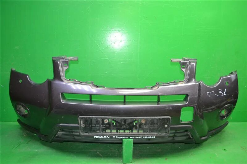 Ниссан х трейл т31 2.5 фото бампера Бампер Nissan X-Trail T31 2007 задний (б/у)