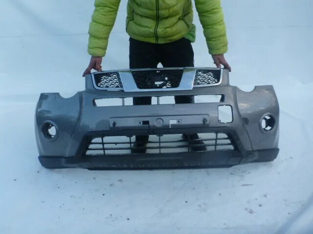 Ниссан х трейл т31 2.5 фото бампера nissan x - trail ii 2 t31 рестайлинг 10 - 13 бампер передняя купить бу Z15421839