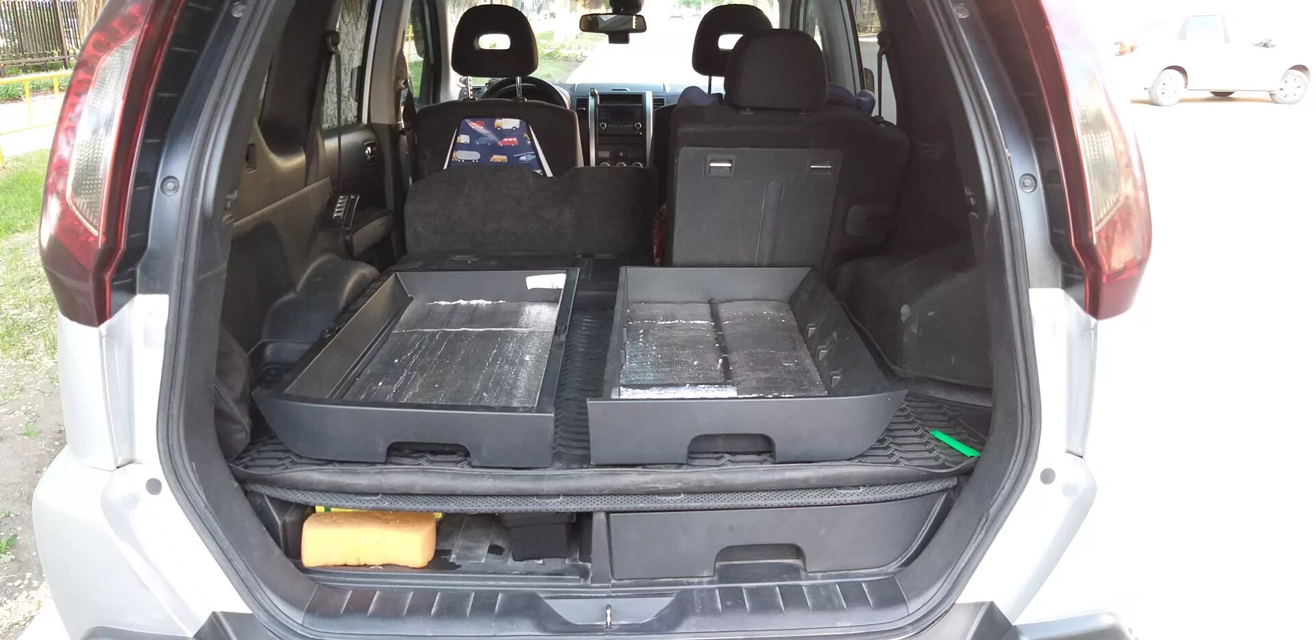 Ниссан х трейл т31 фото багажника Левый ящик в багажник - Nissan X-Trail II (t31), 2 л, 2012 года тюнинг DRIVE2