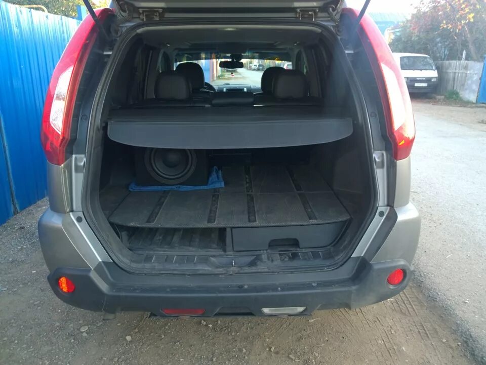 Ниссан х трейл т31 фото багажника Коврик в багажник - Nissan X-Trail II (t31), 2 л, 2013 года аксессуары DRIVE2