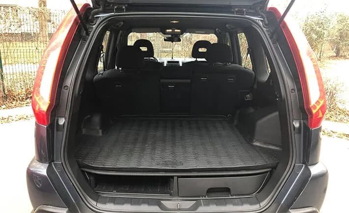 Ниссан х трейл т31 фото багажника Nissan X-Trail T31 с пробегом:багажник и оборудование - Nissan X-Trail II (t31),