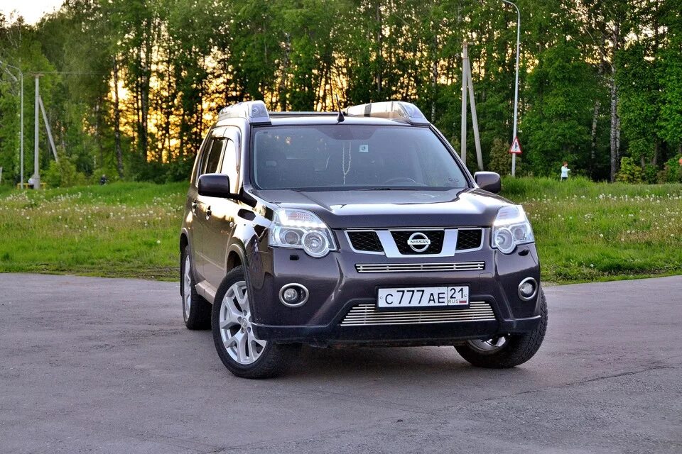 Ниссан х трейл т31 рестайлинг фото № 136. DRL (ДХО) + Биксенон в штатную оптику Т31. Часть 4 - Nissan X-Trail II (t