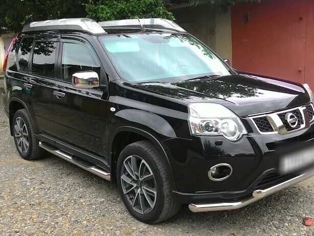 Ниссан х трейл т31 тюнинг внешний Купить б/у Nissan X-Trail II Рестайлинг 2.5 CVT (169 л.с.) 4WD бензин вариатор в