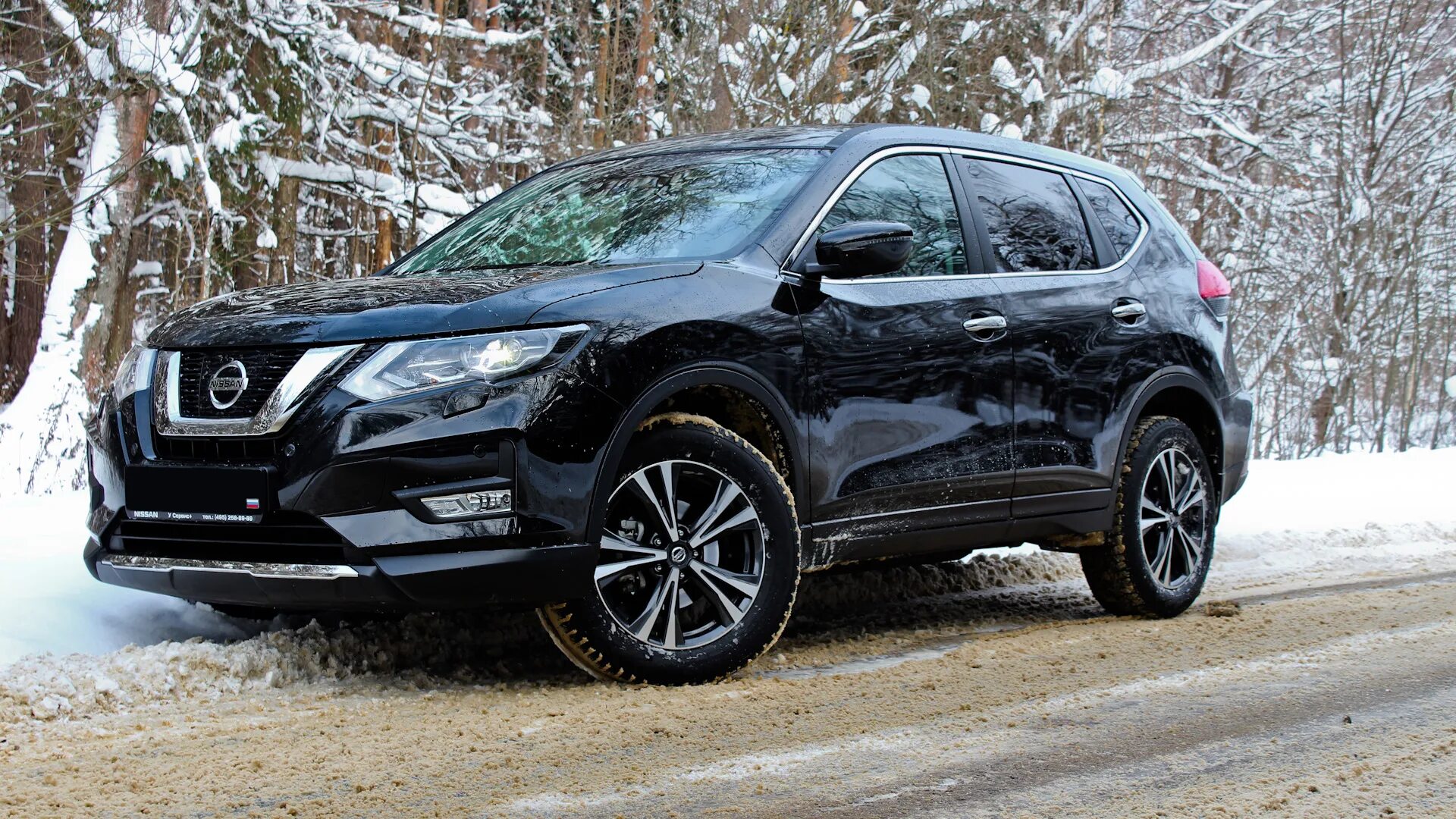 Ниссан х трейл т32 рестайлинг фото Nissan X-Trail III (t32) 2.5 бензиновый 2018 New&Black на DRIVE2