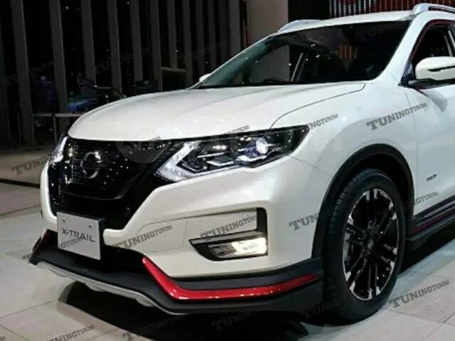 Ниссан х трейл т33 фото Купить Обвес (губа перед, зад) стиль Nismo Nissan X-Trail 32 во Владивостоке по 