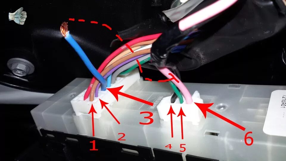 Ниссан х трейл точки подключения Переделка режима работы стеклоподъемников Х-Трейл Т-31 - Nissan X-Trail II (t31)