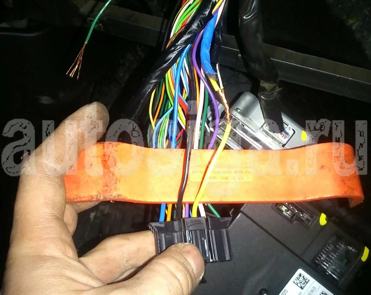 Ниссан х трейл точки подключения Установка автосигнализации Pandora DX50 на Nissan X-Trail 2012