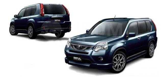 Ниссан х трейл тюнинг бамперов Купить Обвес Impul Xtrail T31 в Хабаровске по цене: 45 000 ₽ - частное объявлени