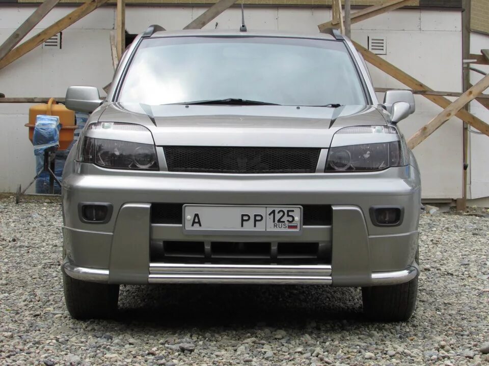 Ниссан х трейл тюнинг бамперов Новая решетка на Икс - Nissan X-Trail I (t30), 2 л, 2001 года тюнинг DRIVE2