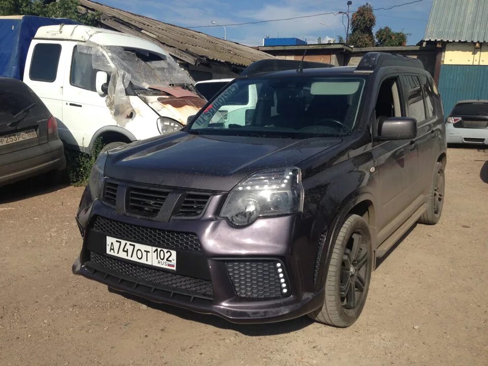 Ниссан х трейл тюнинг бамперов Финал переднего бампера) - Nissan X-Trail II (t31), 2 л, 2012 года тюнинг DRIVE2