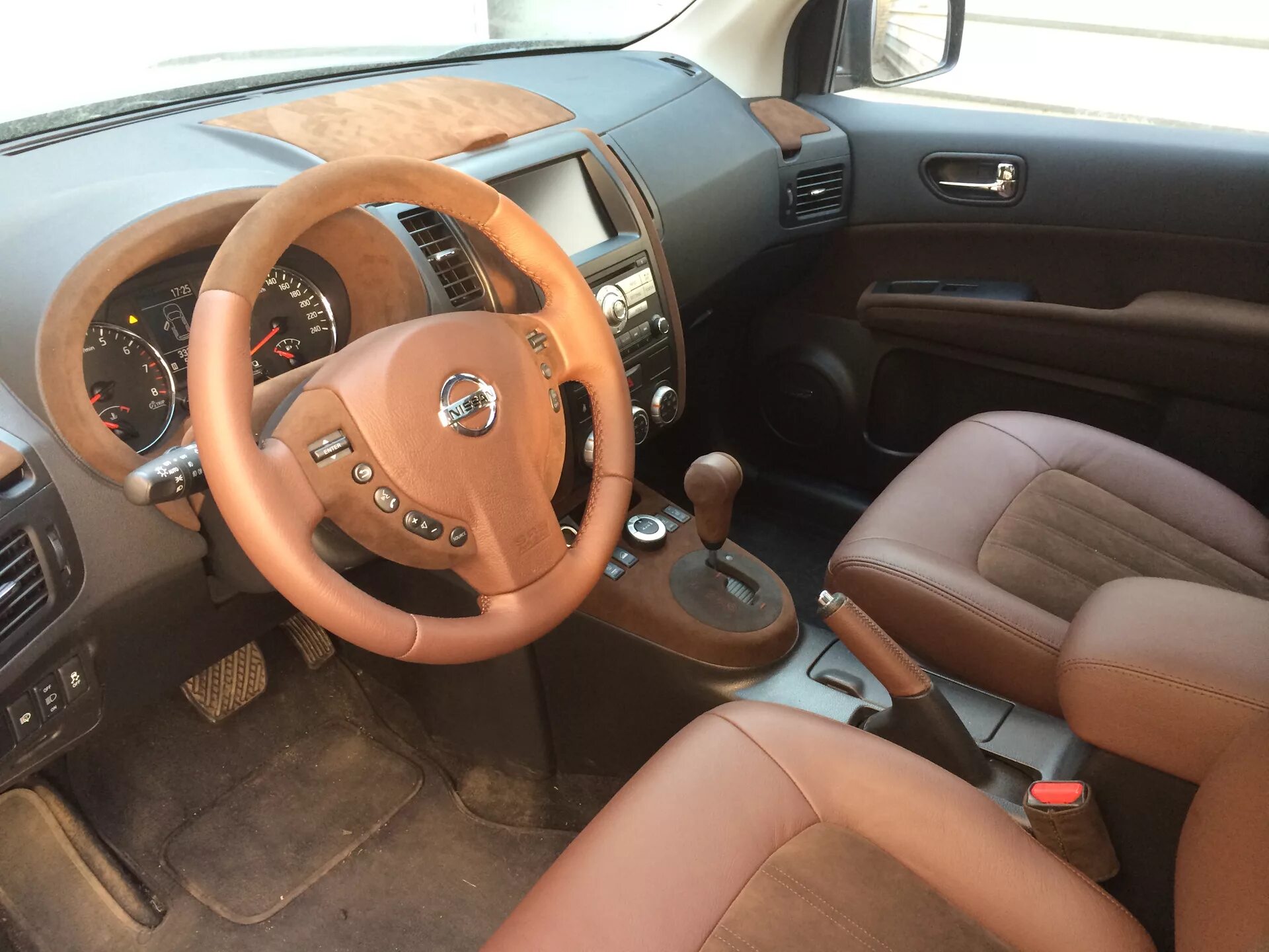 Ниссан х трейл тюнинг салона Перетяжка салона Nissan X-Trail - Tuningsalona на DRIVE2