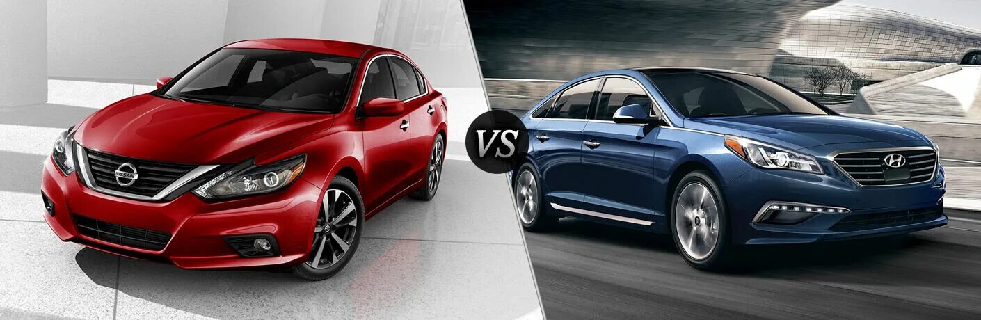 Ниссан хундай фото 2016 Nissan Altima vs 2016 Hyundai Sonata