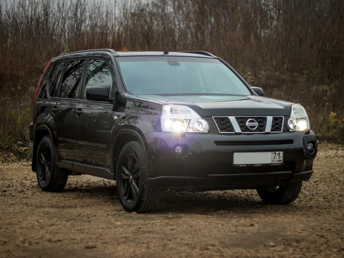 Ниссан икстрейл 2008 фото Купить б/у Nissan X-Trail II 2.5 CVT (169 л.с.) 4WD бензин вариатор в Туле: чёрн