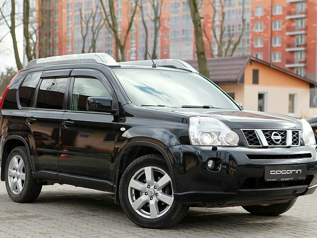 Ниссан икстрейл 2008 фото Купить б/у Nissan X-Trail II 2.5 CVT (169 л.с.) 4WD бензин вариатор в Твери: чёр