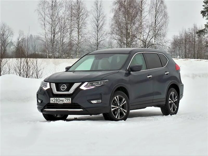 Ниссан икстрейл 2018 фото Фото Nissan X-Trail - Подвеска Nissan X-Trail отлично подготовлена к любым дорож