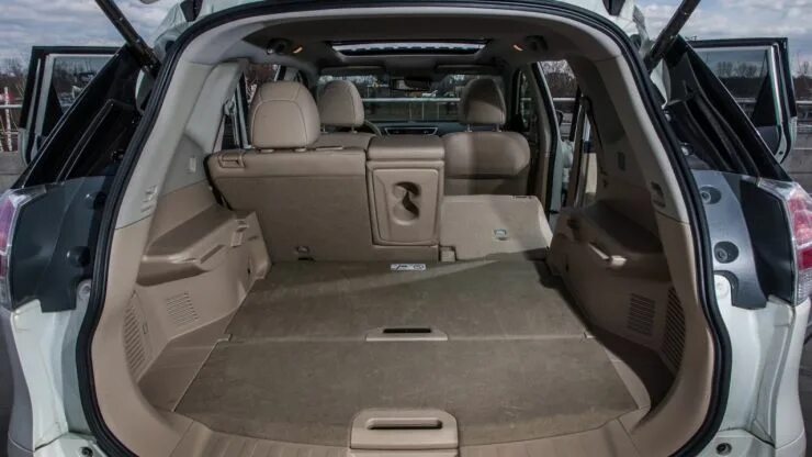 Ниссан икстрейл фото багажника Объем багажника х трейл т31 фото и видео