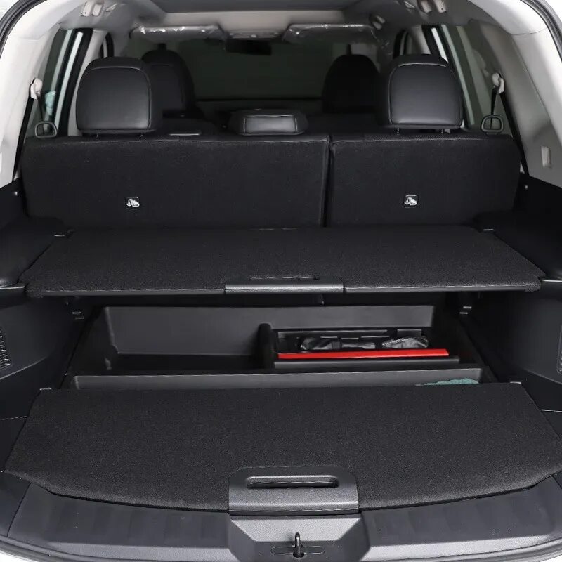Ниссан икстрейл фото багажника High quality car trunk storage box accessories for Nissan X-Trail X Trail T32 20