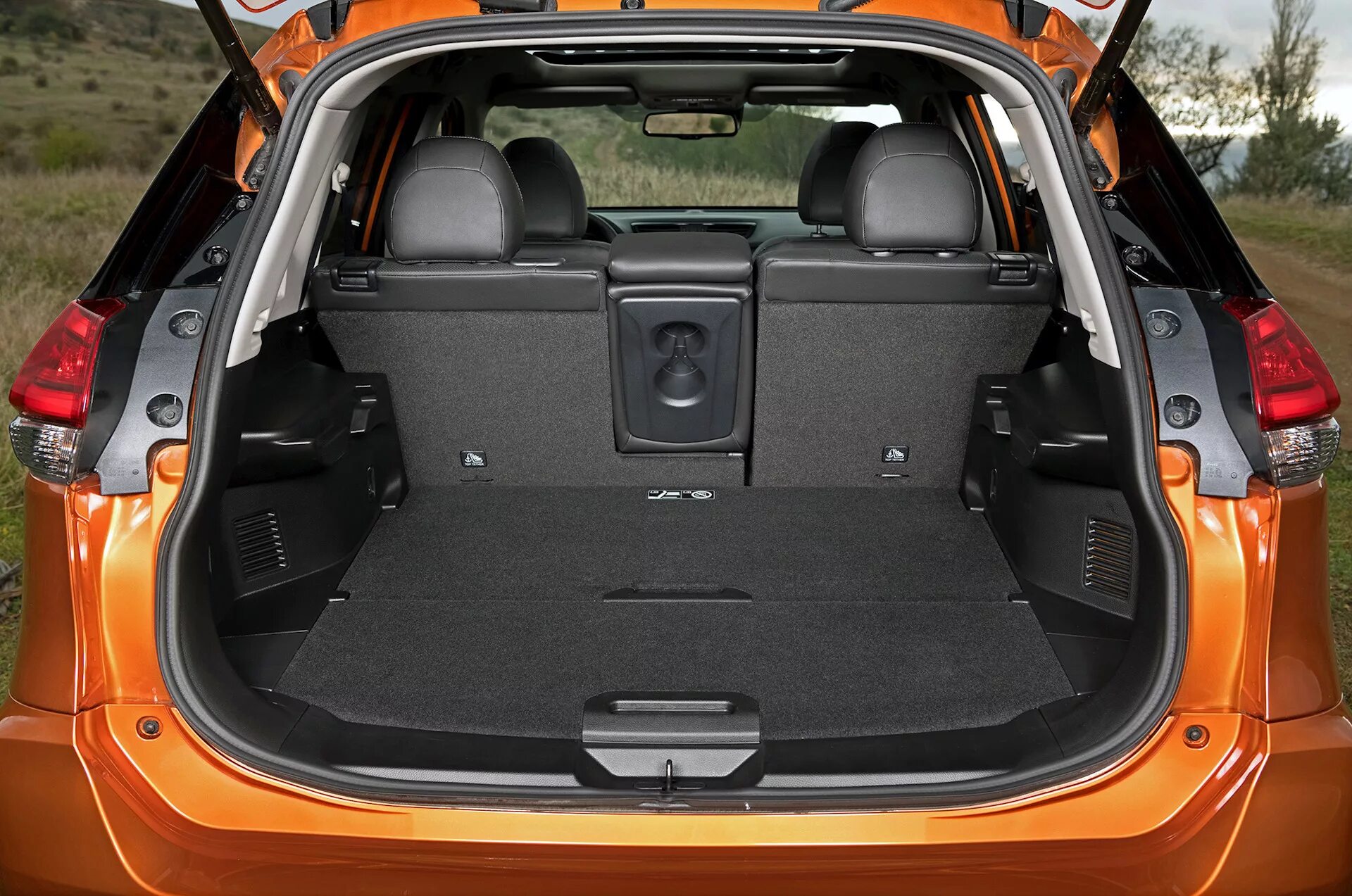 Ниссан икстрейл фото багажника ТЕСТ 9. Nissan X-Trail. - DRIVE2