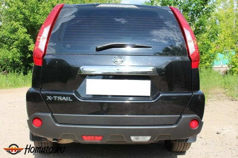 Ниссан икстрейл фото сзади Защита задней камеры для Nissan X Trail T31 в интернет магазине Homato.ru