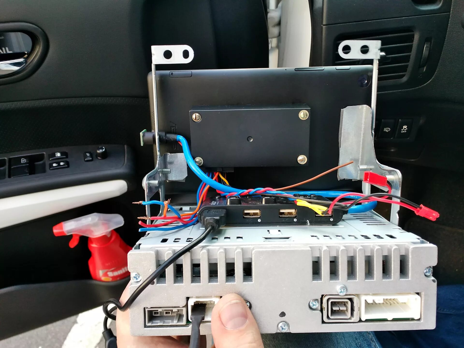 Ниссан икстрейл т31 подключение магнитолы CarPC на базе Google Nexus7 LTE 2013 и ГУ Nissan X-Trail T31 Daewoo AGC-0071RF -