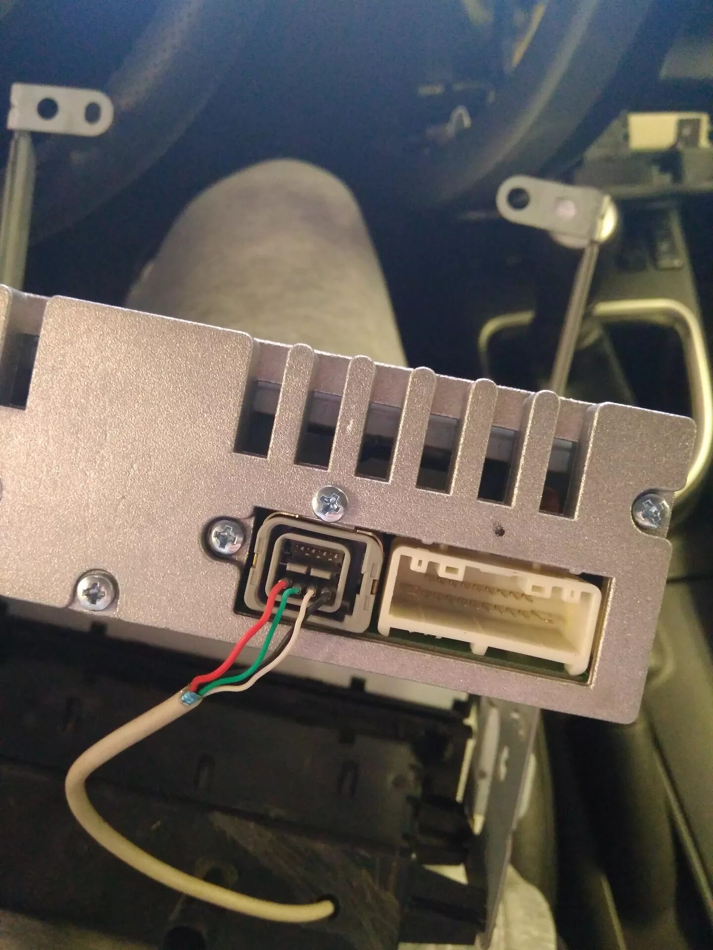 Ниссан икстрейл т31 подключение магнитолы ₪ 4. Замена штатной магнитолы CLARION на штатную Daewoo AGC-0071RF - Nissan X-Tr