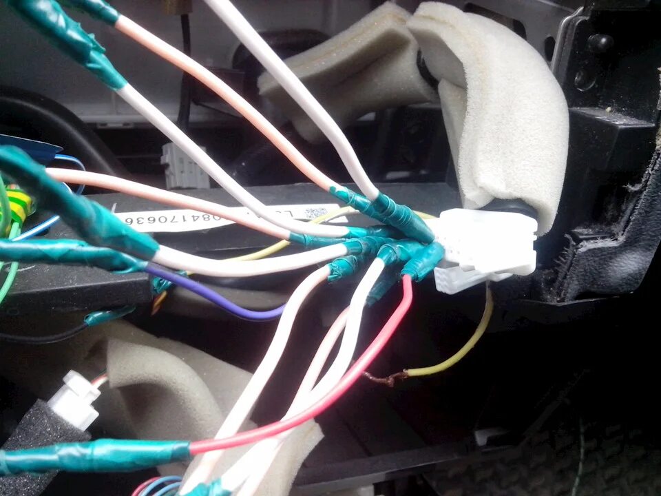 Ниссан икстрейл т31 подключение магнитолы Установка 2Din магнитолы Pioneer Nissan X-trail t31 - Nissan X-Trail II (t31), 2