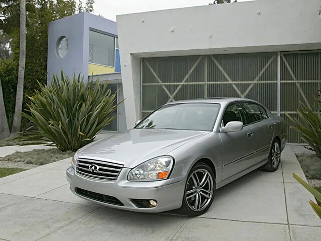 Ниссан инфинити фото Технические характеристики Infiniti Q45 Q45 4.5 i V8 32V (340Hp) AT 2001 - 2006