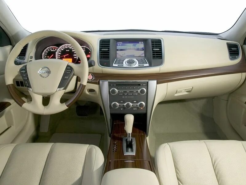 Ниссан интерьер фото Новый Nissan Teana седан (J32) ( Комплектация 2.5 CVT (182hp) Premium) - характе