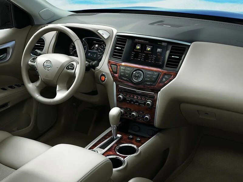 Ниссан интерьер фото Компания Nissan показала новый Pathfinder (21 фото)