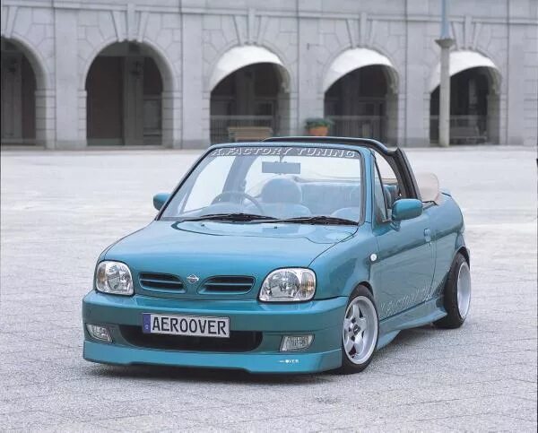 Ниссан к11 фото #K11 March кабриолет для ke- Factory /AEROOVER аэрообвес 3 позиций комплект новы