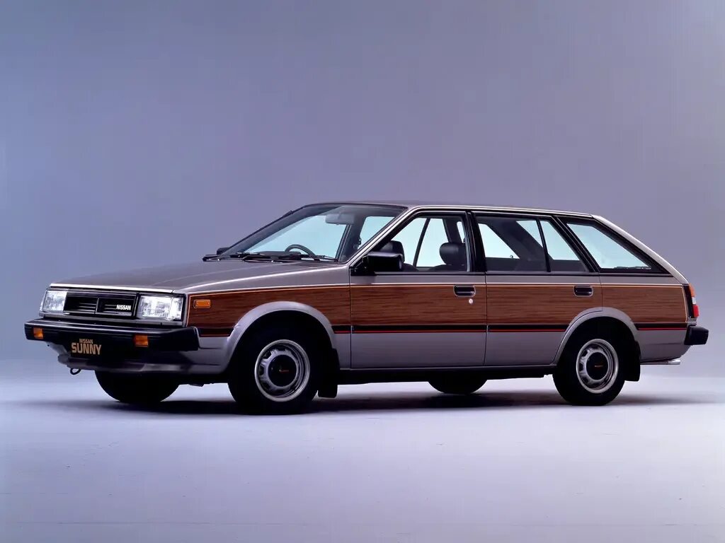 Ниссан калифорния фото Nissan Sunny California рестайлинг 1983, 1984, 1985, универсал, 2 поколение, B11