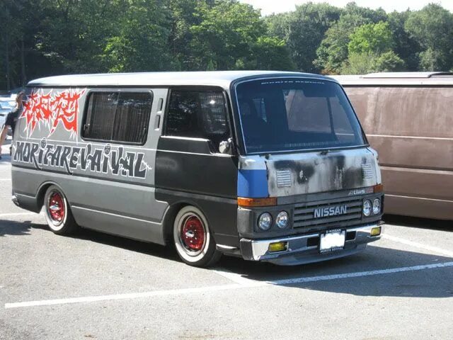 Ниссан караван тюнинг фото OLD VAN Archives Busje, Auto's en motoren, Motor