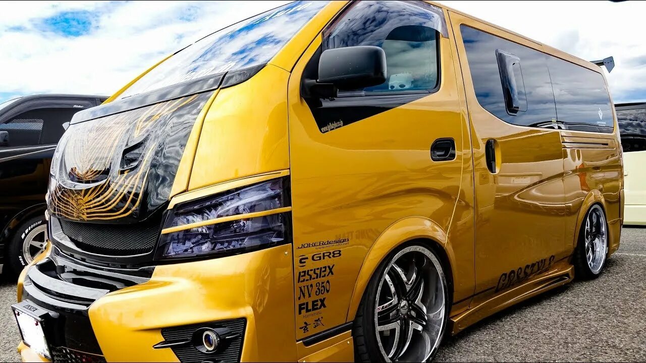 Ниссан караван тюнинг фото 4K)GR8 STYLE NISSAN CARAVAN NV350 bodykit GR8 ス タ イ ル キ ャ ラ バ ン NV350 カ ス タ ム - 