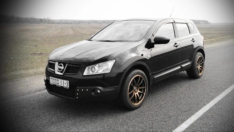 Ниссан кашкай 1 тюнинг Лабутеносет ;) - Nissan Qashqai (1G), 2 л, 2007 года колёсные диски DRIVE2