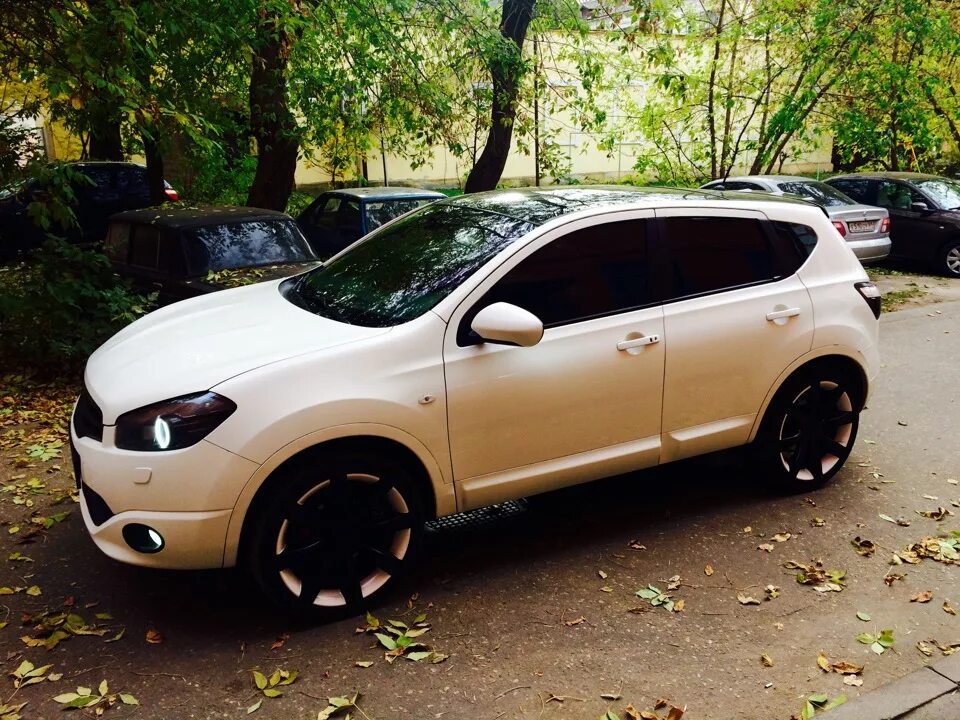 Ниссан кашкай 1 тюнинг И снова тонировка. - Nissan Qashqai (1G), 2 л, 2011 года стайлинг DRIVE2