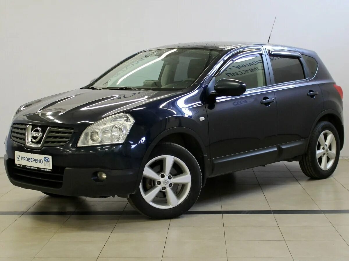 Ниссан кашкай 2008 год фото Купить б/у Nissan Qashqai I 2.0 CVT (141 л.с.) 4WD бензин вариатор в Москве: син