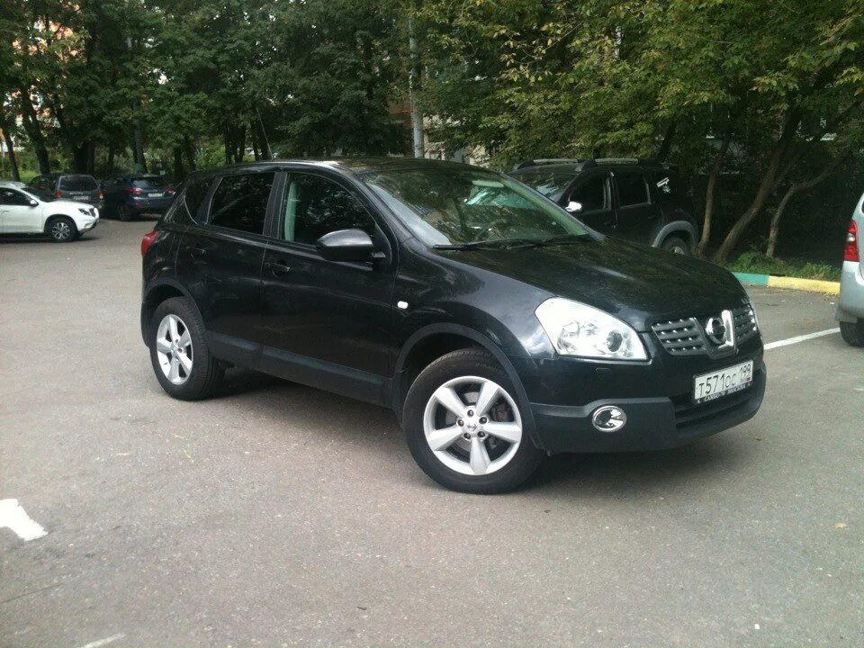 Ниссан кашкай 2008г фото Небольшой фотосет, пока намылись) - Nissan Qashqai (1G), 2 л, 2008 года фотограф