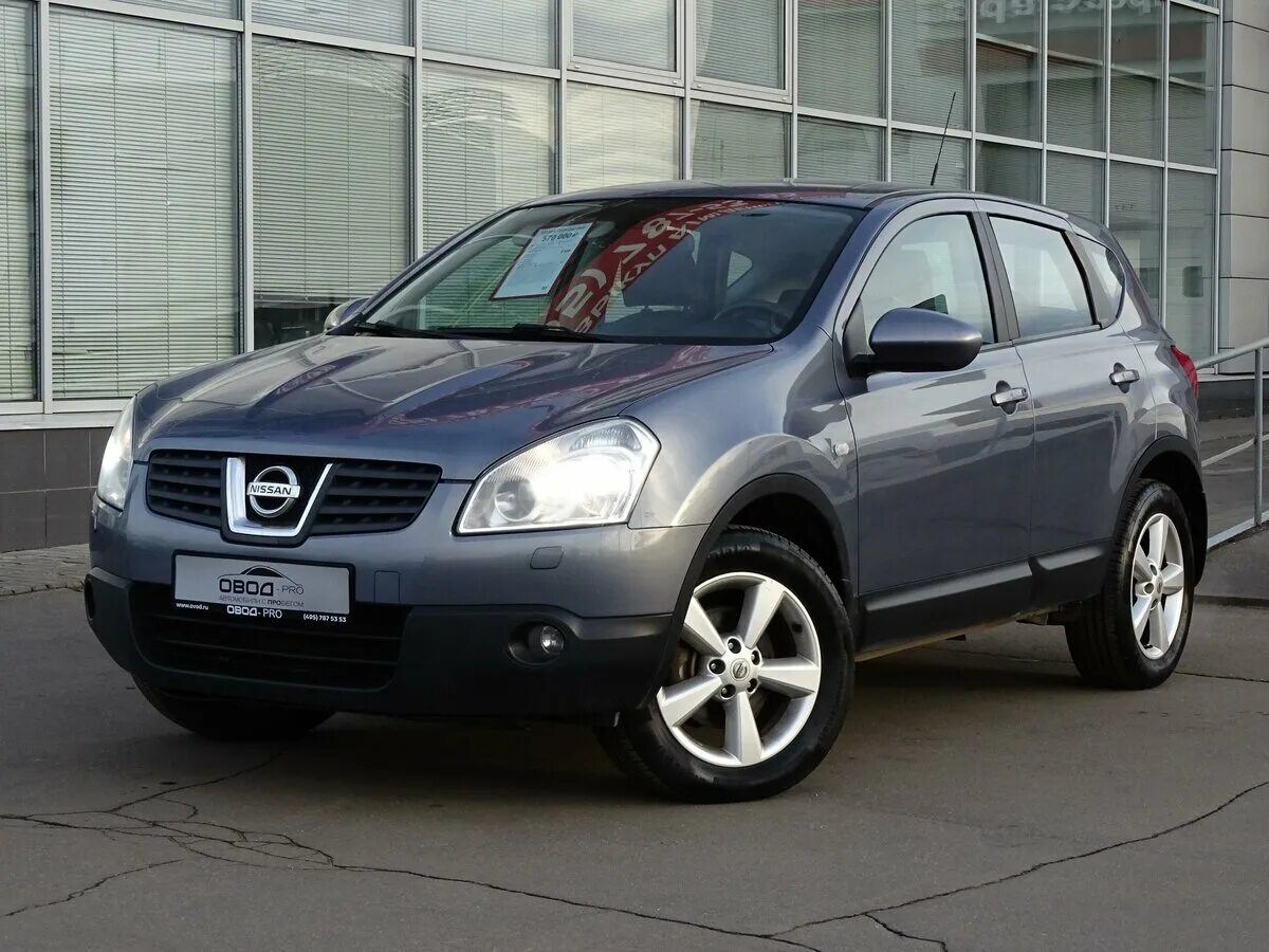 Ниссан кашкай 2008г фото Купить б/у Nissan Qashqai I 2.0 MT (141 л.с.) бензин механика в Москве: серый Ни
