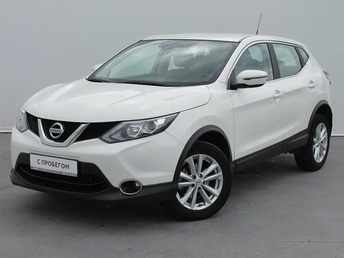 Ниссан кашкай 2015 фото Купить б/у Nissan Qashqai II 1.2 CVT (115 л.с.) бензин вариатор в Орле: белый Ни