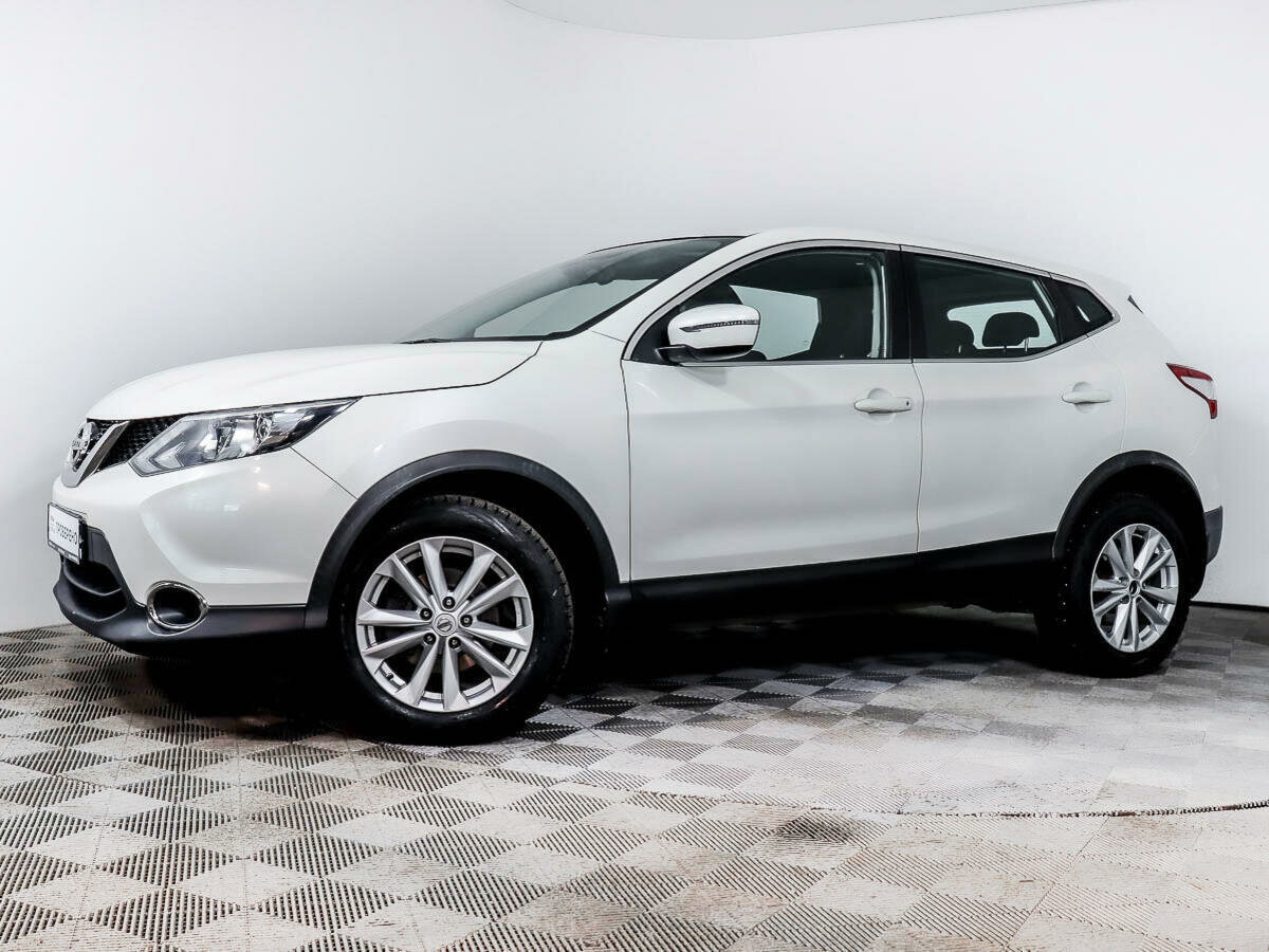 Ниссан кашкай 2017 фото Купить б/у Nissan Qashqai II 2.0 CVT (144 л.с.) бензин вариатор в Москве: белый 
