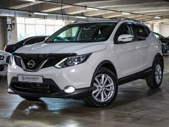 Ниссан кашкай 2017 года фото Купить б/у Nissan Qashqai II 2.0 CVT (144 л.с.) бензин вариатор в Москве: белый 