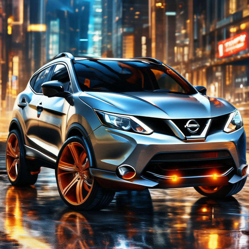 Ниссан кашкай 2019 тюнинг "Nissan qashqai, Tuning" - image created in Shedevrum