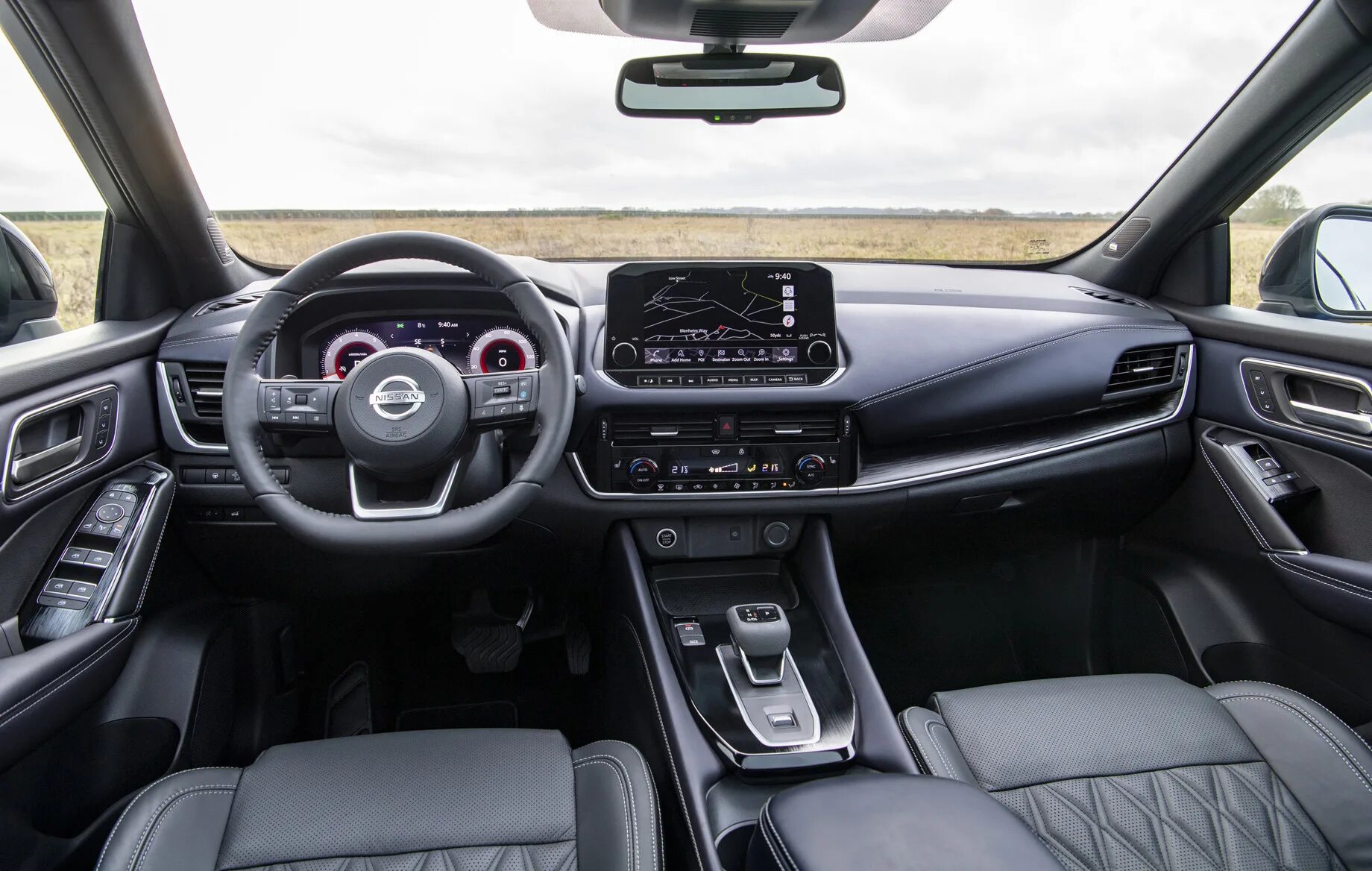 Ниссан кашкай 2024 фото салона Рассуждения про новый гибрид Qashqai J12 (2022+) - Nissan Qashqai (2G), 2 л, 202