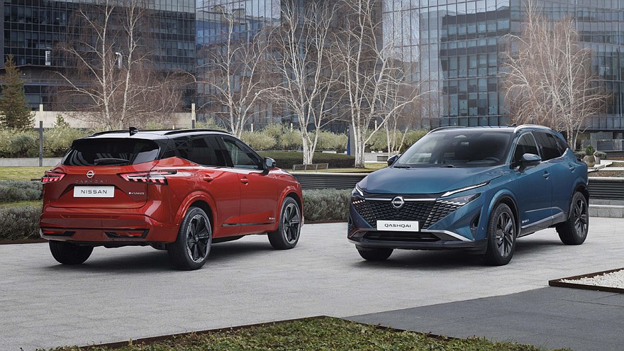 Ниссан кашкай 2025 фото Обновлённый Nissan Qashqai стал похож на кроссовер Ariya, но с прежней гибридной