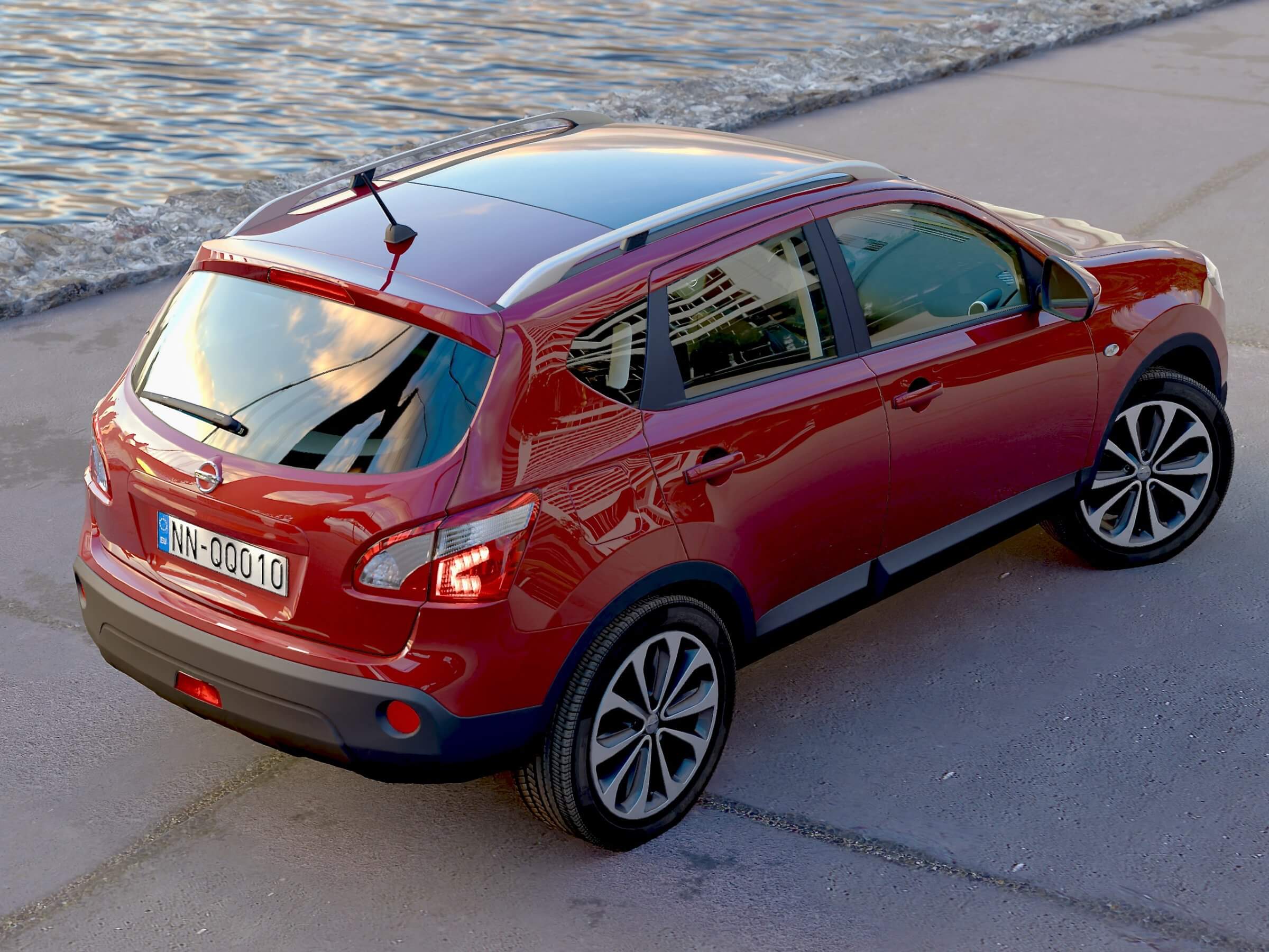 Ниссан кашкай 3 фото Nissan Qashqai 2010 - 3D Model by arkviz